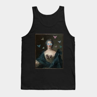 Ancient woman with her glasses Tank Top